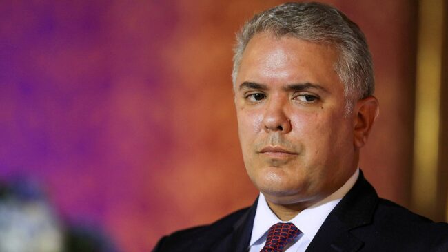 Iván Duque president of Colombia